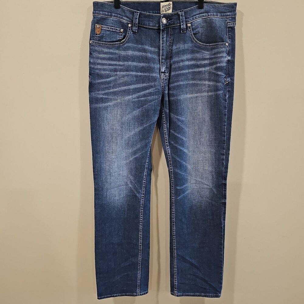 Moonshine Spirit 120 Proof Jeans 38x34 Slim Straight Men's